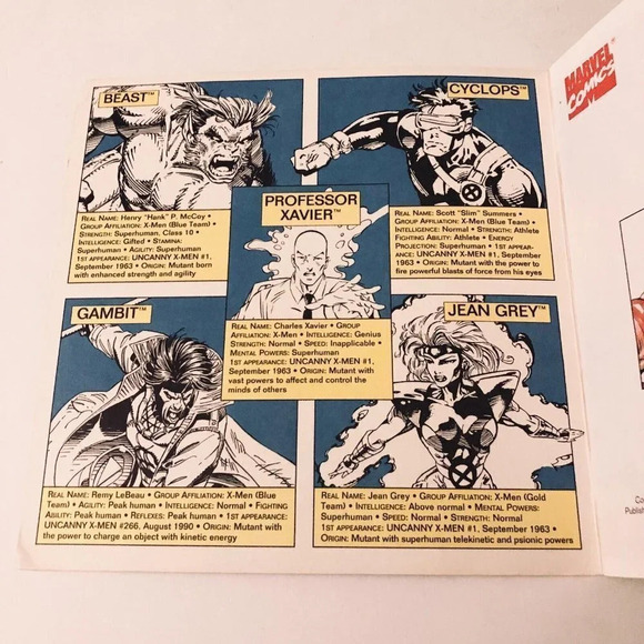 Vtg 1993 Random House Marvel X Men  To Stop A Juggernaut Comic Book - Picture 6 of 15